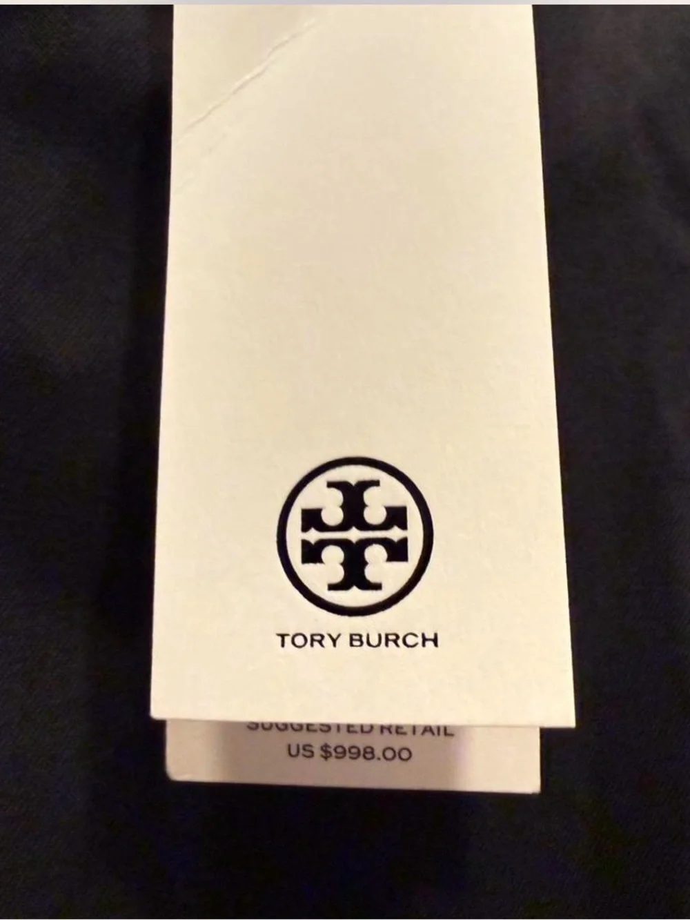 Tory Burch Black womens Dress Pants — Tailored Straight Leg